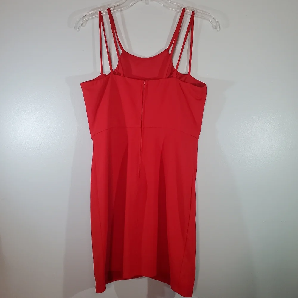 Crystal Doll Red Sleeveless Party Dress Size 9